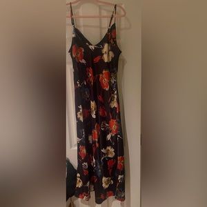 Satin Floral Emma & Michelle dress